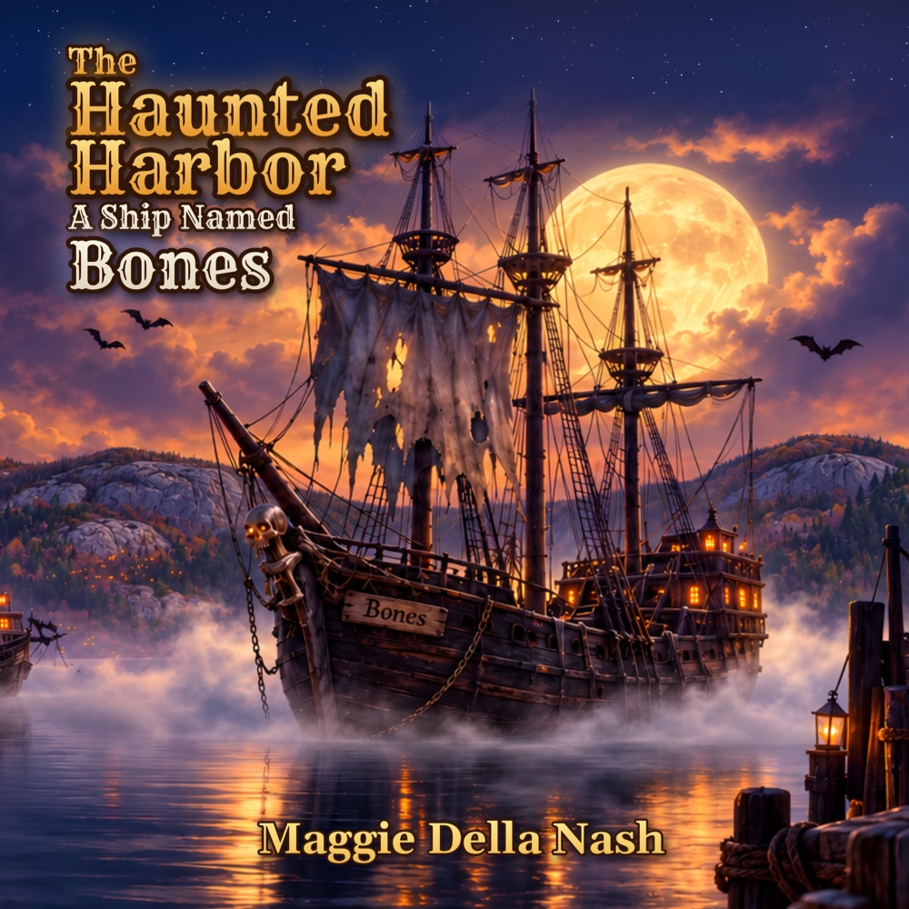 The Haunted Harbor: A Ship Named Bones book cover