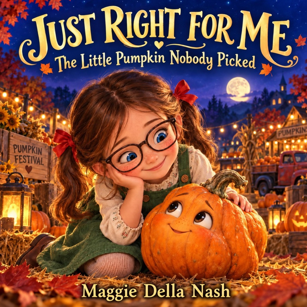Just Right for Me: The Little Pumpkin Nobody Picked book cover